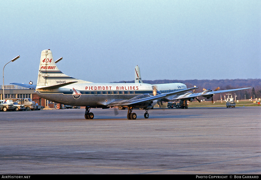 Aircraft Photo of N40445 | Martin 404 | Piedmont Airlines | AirHistory.net #34916