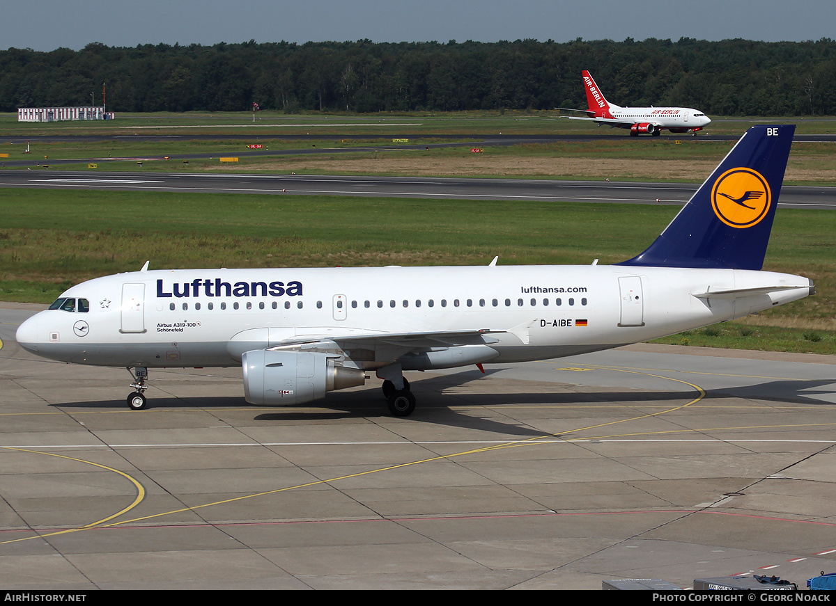 Aircraft Photo of D-AIBE | Airbus A319-112 | Lufthansa | AirHistory.net #34925