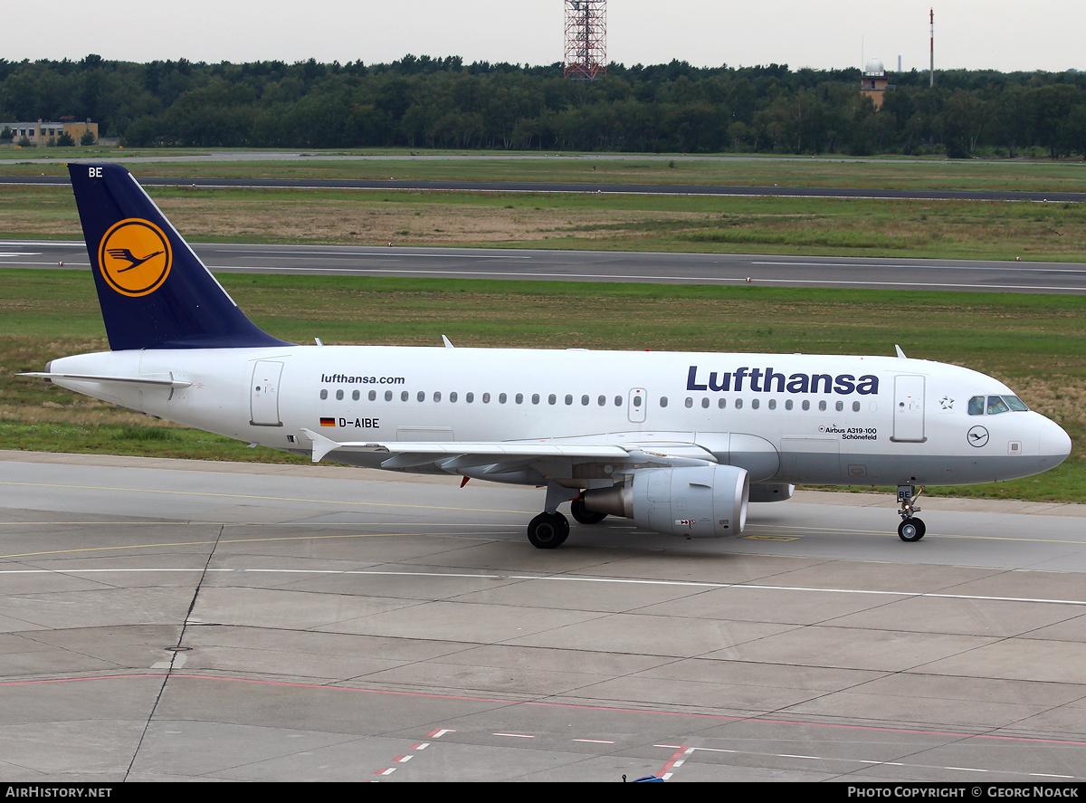 Aircraft Photo of D-AIBE | Airbus A319-112 | Lufthansa | AirHistory.net #34926