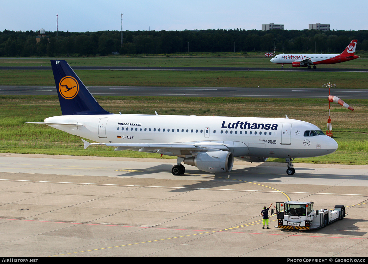 Aircraft Photo of D-AIBF | Airbus A319-112 | Lufthansa | AirHistory.net #34928