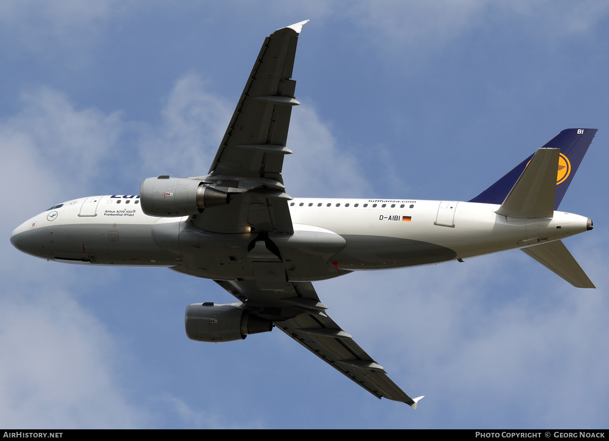 Aircraft Photo of D-AIBI | Airbus A319-112 | Lufthansa | AirHistory.net #34929
