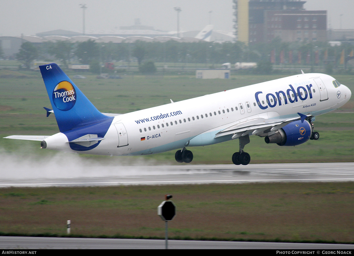 Aircraft Photo of D-AICA | Airbus A320-212 | Condor Berlin | AirHistory.net #34932