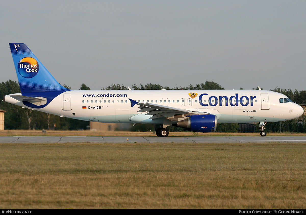 Aircraft Photo of D-AICB | Airbus A320-212 | Condor Berlin | AirHistory.net #34933