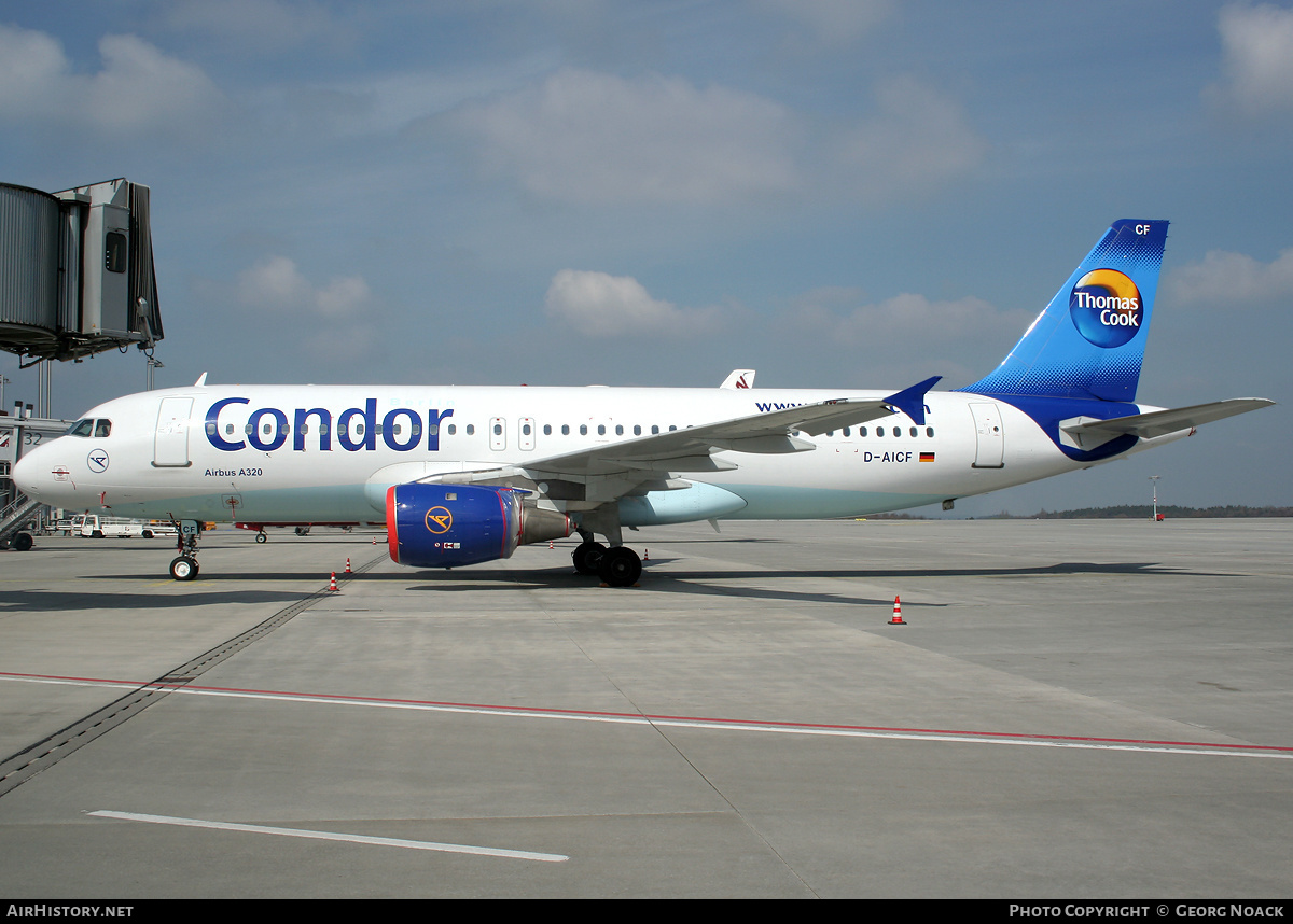 Aircraft Photo of D-AICF | Airbus A320-212 | Condor Berlin | AirHistory.net #34941