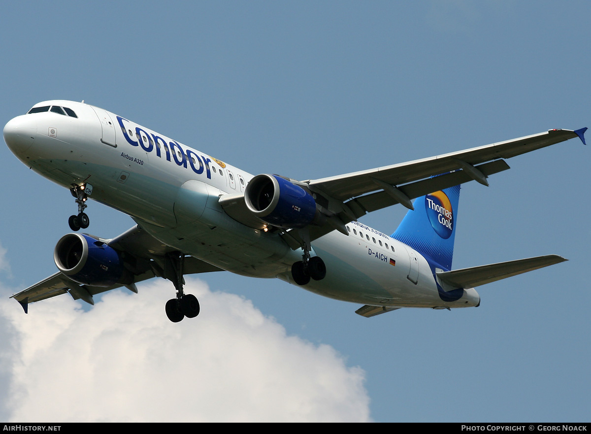Aircraft Photo of D-AICH | Airbus A320-212 | Condor Berlin | AirHistory.net #34945