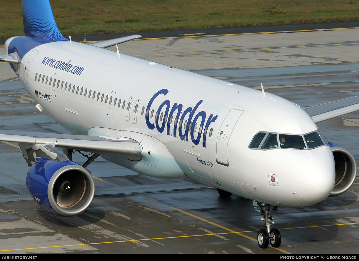Aircraft Photo of D-AICK | Airbus A320-212 | Condor Flugdienst | AirHistory.net #34947