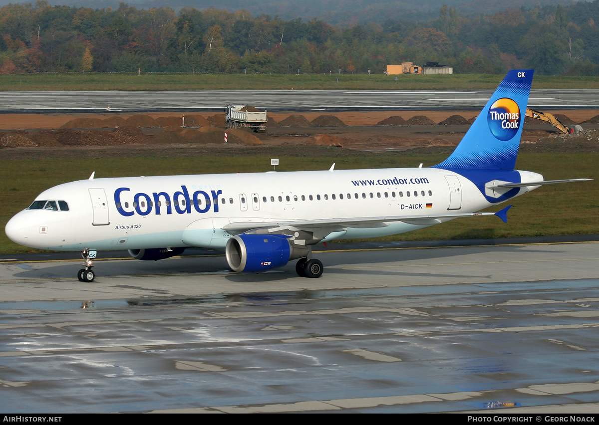 Aircraft Photo of D-AICK | Airbus A320-212 | Condor Berlin | AirHistory.net #34948