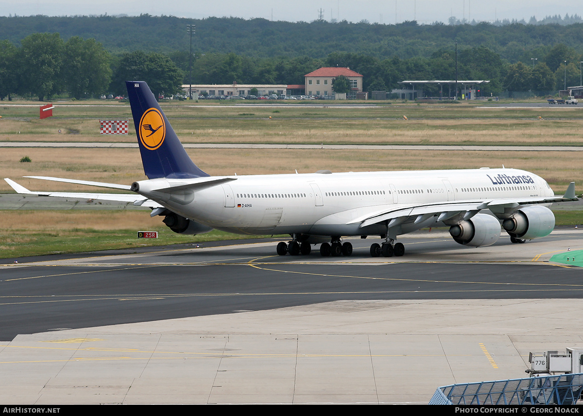 Aircraft Photo of D-AIHA | Airbus A340-642 | Lufthansa | AirHistory.net #34951