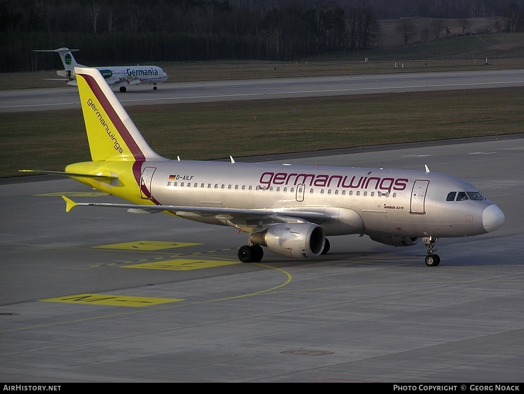 Aircraft Photo of D-AILF | Airbus A319-114 | Germanwings | AirHistory.net #34957