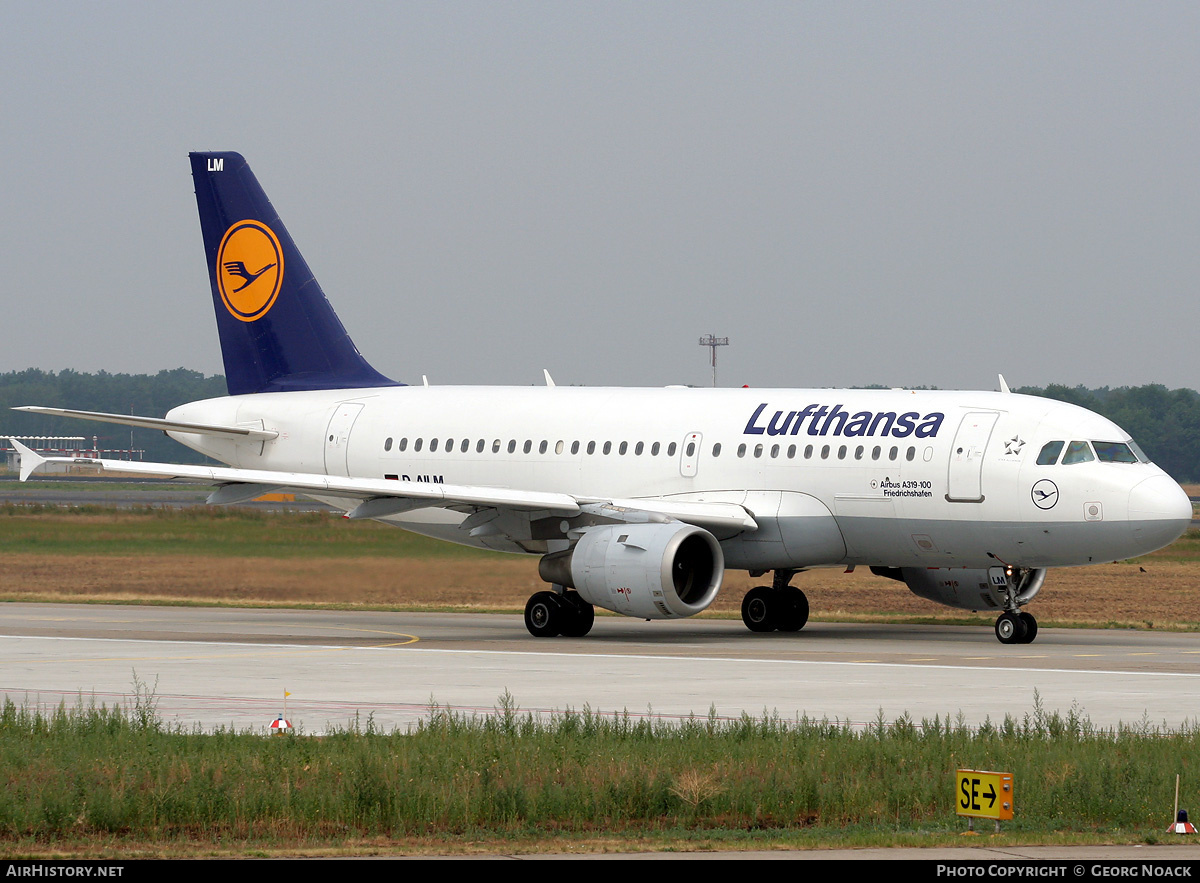 Aircraft Photo of D-AILM | Airbus A319-114 | Lufthansa | AirHistory.net #34967
