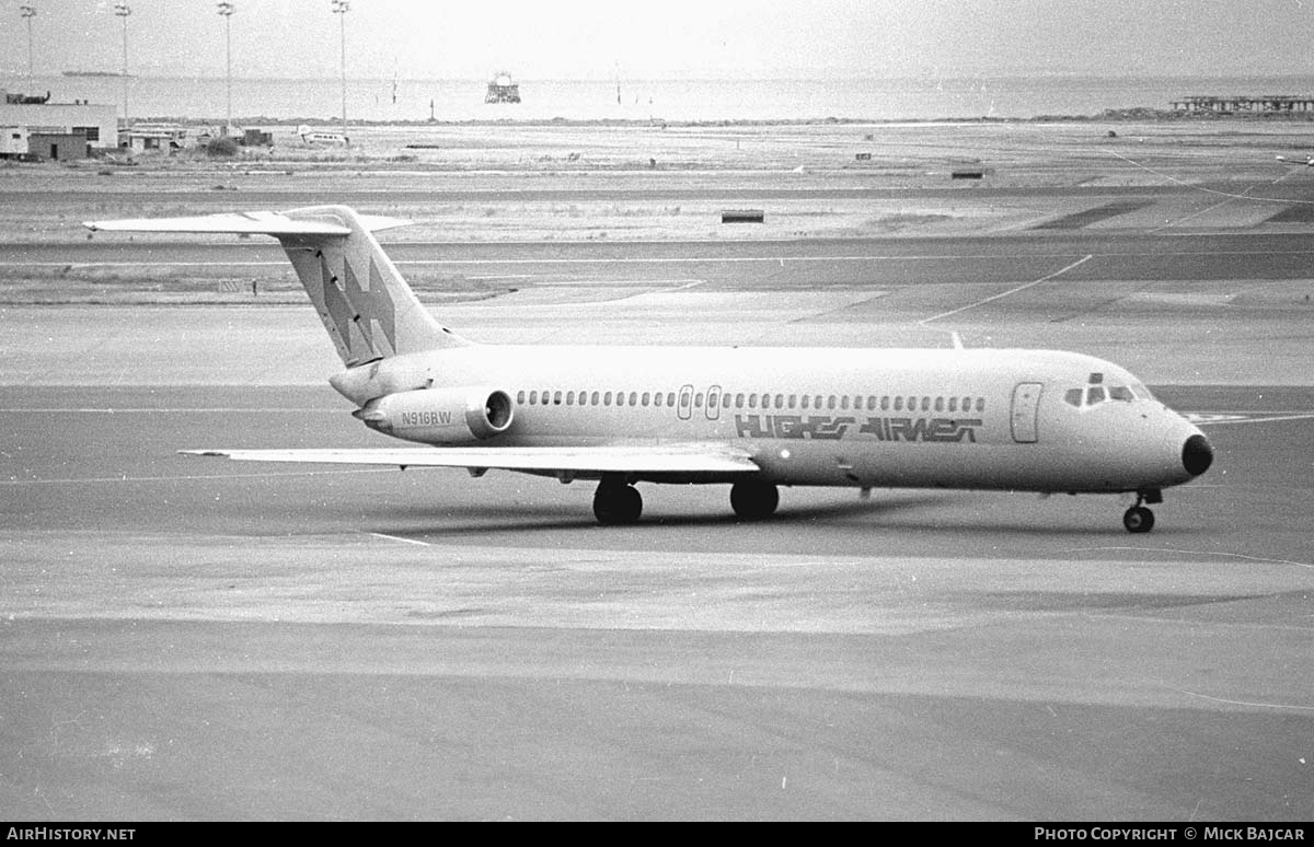 Aircraft Photo of N916RW | McDonnell Douglas DC-9-31 | Hughes Airwest | AirHistory.net #34968