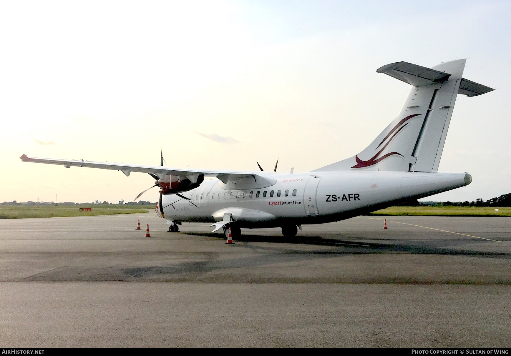 Aircraft Photo of ZS-AFR | ATR ATR-42-500 | Afrijet Business Service | AirHistory.net #34973