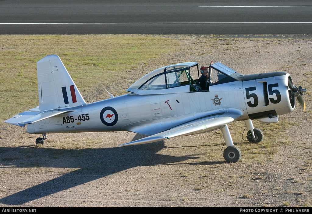 Aircraft Photo of VH-XXD / A85-455 | Commonwealth CA-25 Winjeel | Australia - Air Force | AirHistory.net #34995