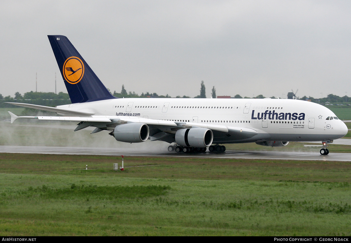 Aircraft Photo of D-AIMA | Airbus A380-841 | Lufthansa | AirHistory.net #34997