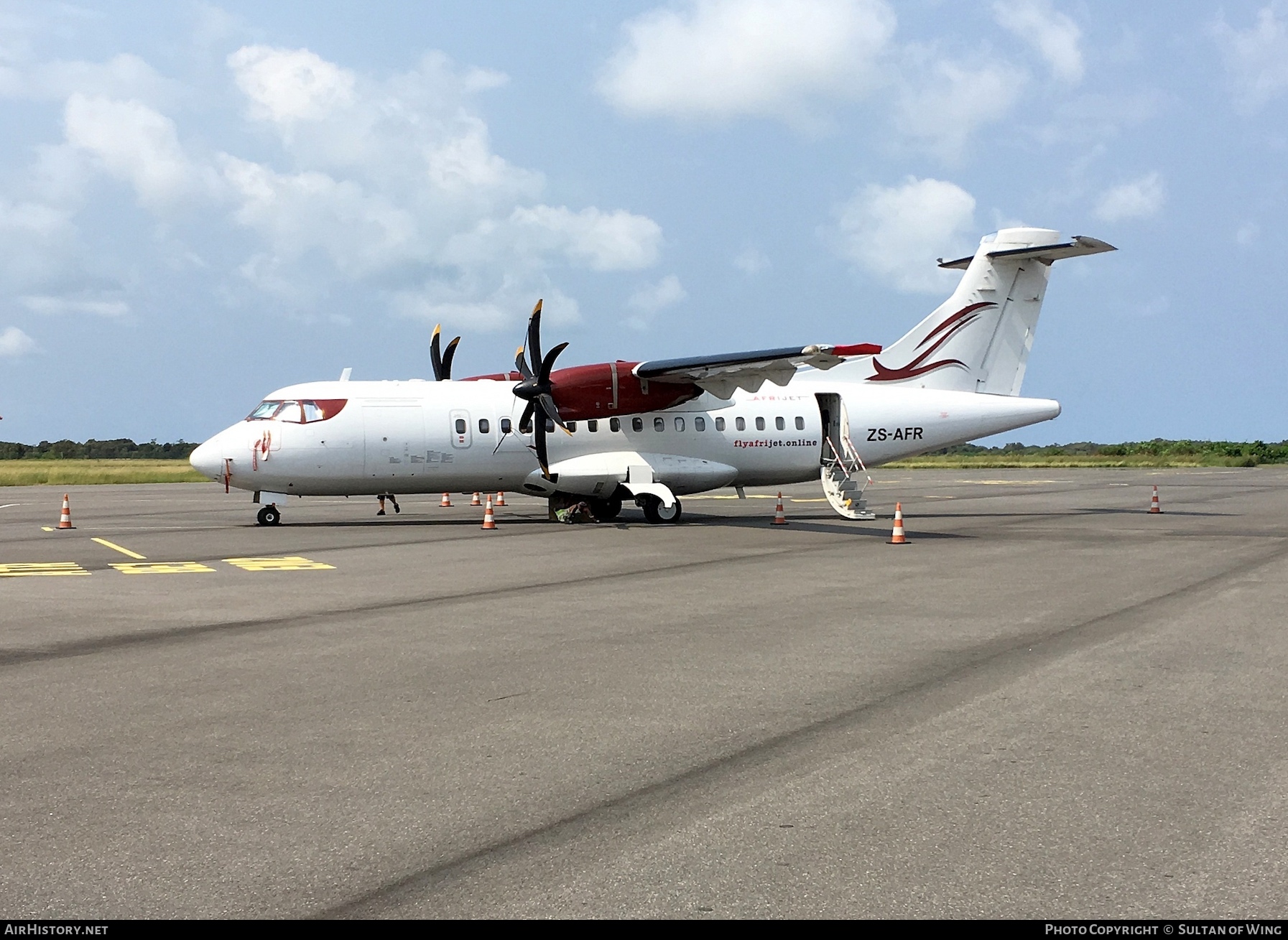 Aircraft Photo of ZS-AFR | ATR ATR-42-500 | Afrijet Business Service | AirHistory.net #34998