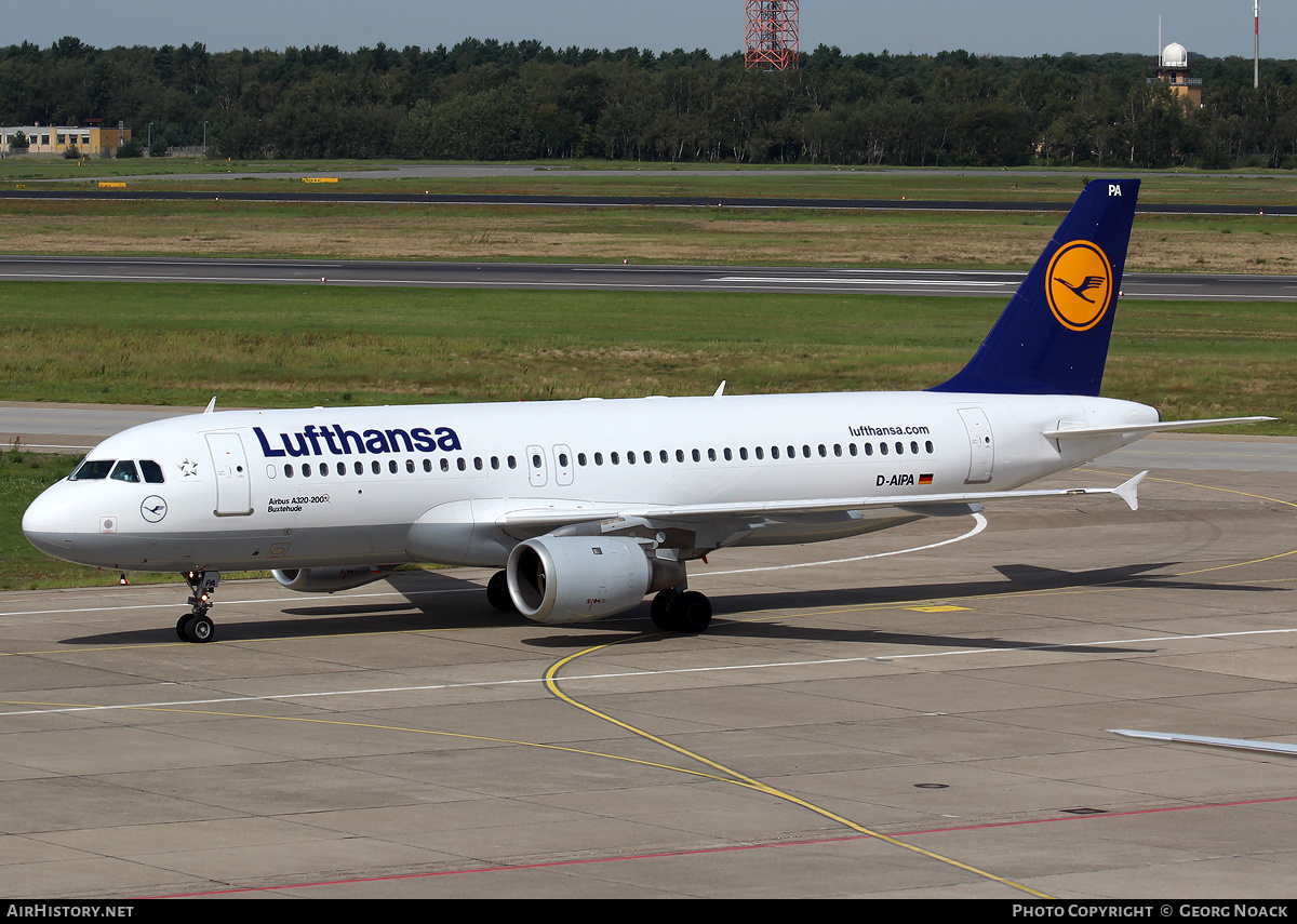 Aircraft Photo of D-AIPA | Airbus A320-211 | Lufthansa | AirHistory.net #35000