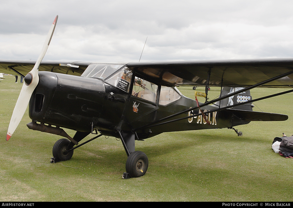 Aircraft Photo of G-AGLK | Taylorcraft J Auster Mk5D/Alpha | AirHistory.net #35007