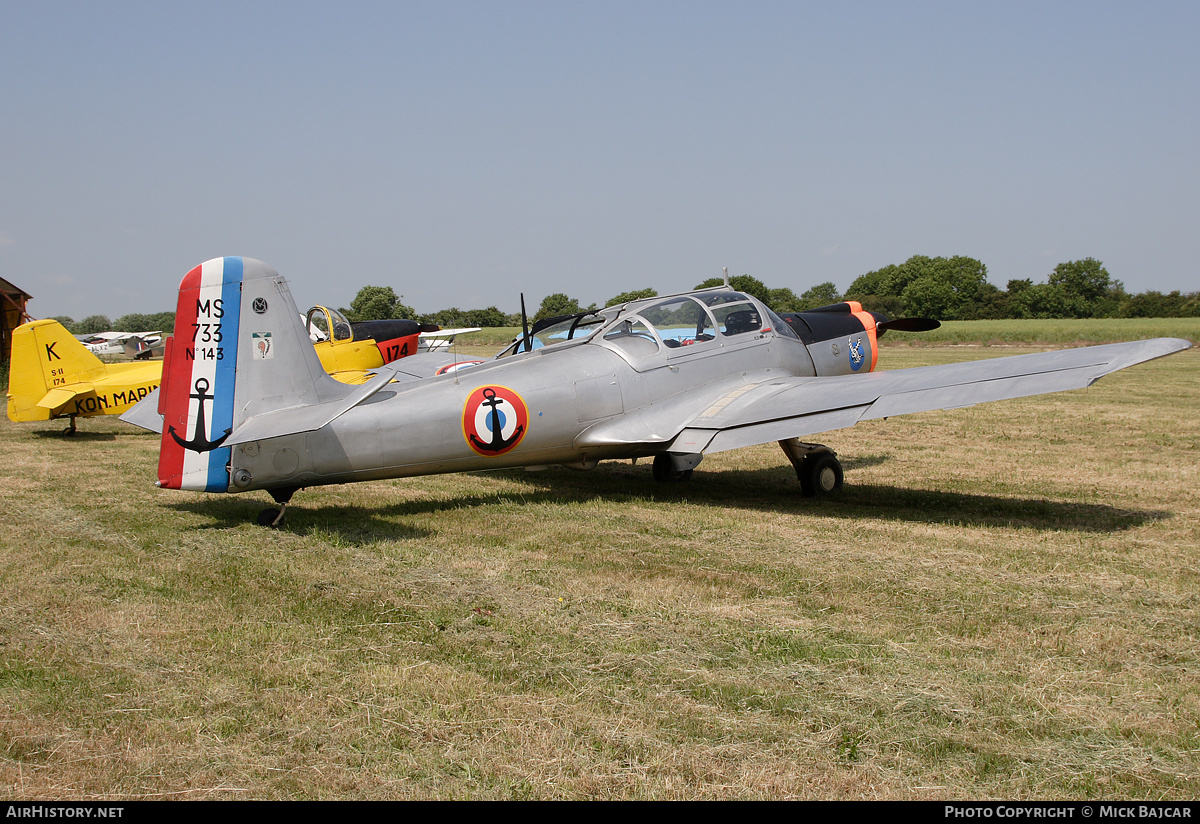 Aircraft Photo of G-MSAL / 143 | Morane-Saulnier MS-733 Alcyon | France - Navy | AirHistory.net #35022