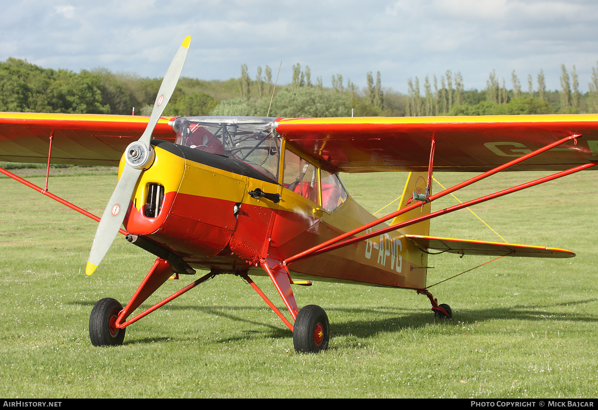 Aircraft Photo of G-APVG | Auster J-5L Aiglet Trainer | AirHistory.net #35026