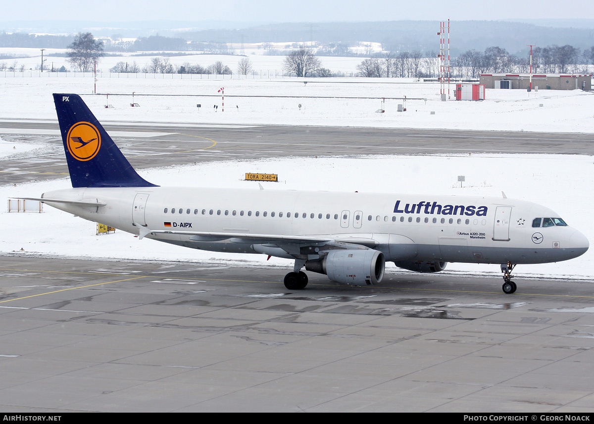 Aircraft Photo of D-AIPX | Airbus A320-211 | Lufthansa | AirHistory.net #35032