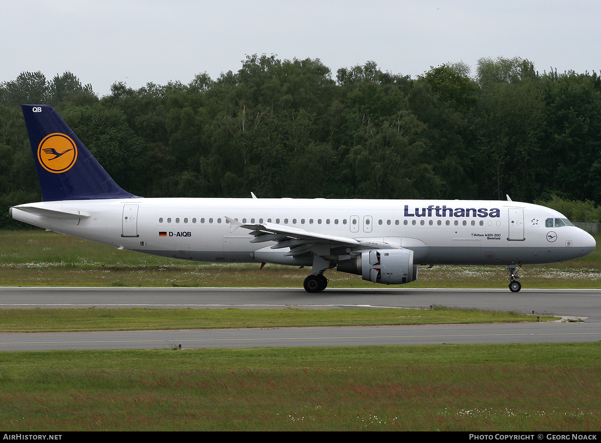 Aircraft Photo of D-AIQB | Airbus A320-211 | Lufthansa | AirHistory.net #35047