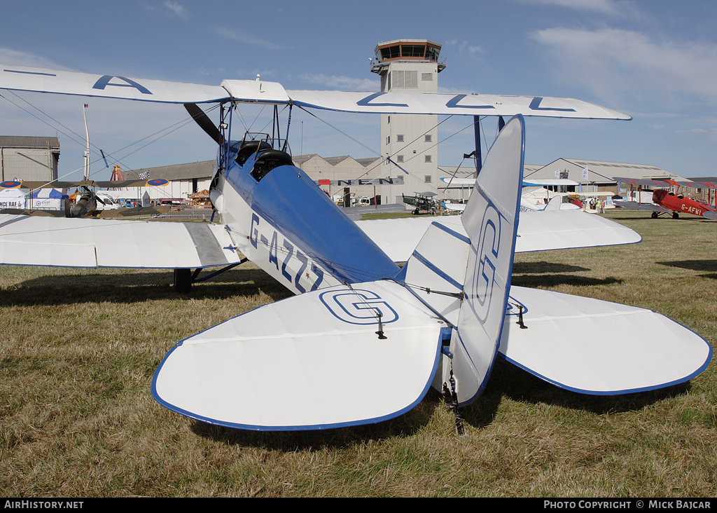 Aircraft Photo of G-AZZZ | De Havilland D.H. 82A Tiger Moth II | AirHistory.net #35074