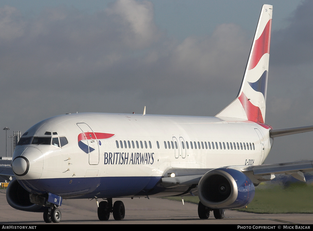 Aircraft Photo of G-DOCH | Boeing 737-436 | British Airways | AirHistory.net #35092