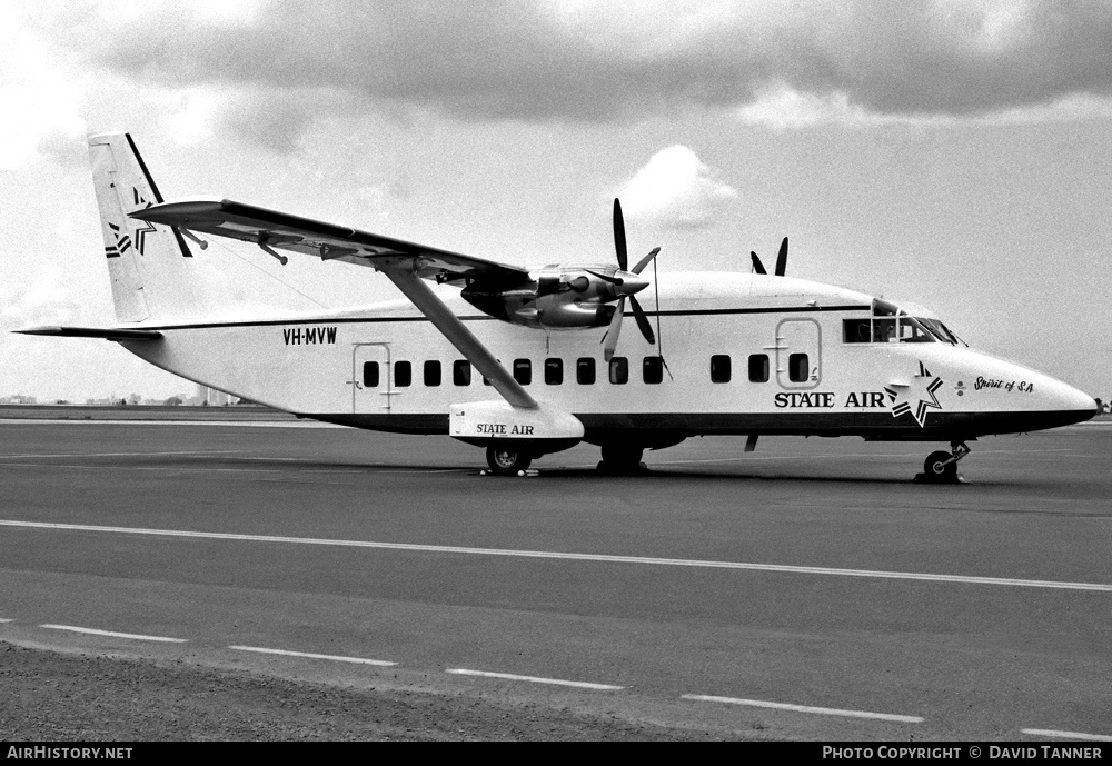 Aircraft Photo of VH-MVW | Short 360-100 | State Air | AirHistory.net #35111