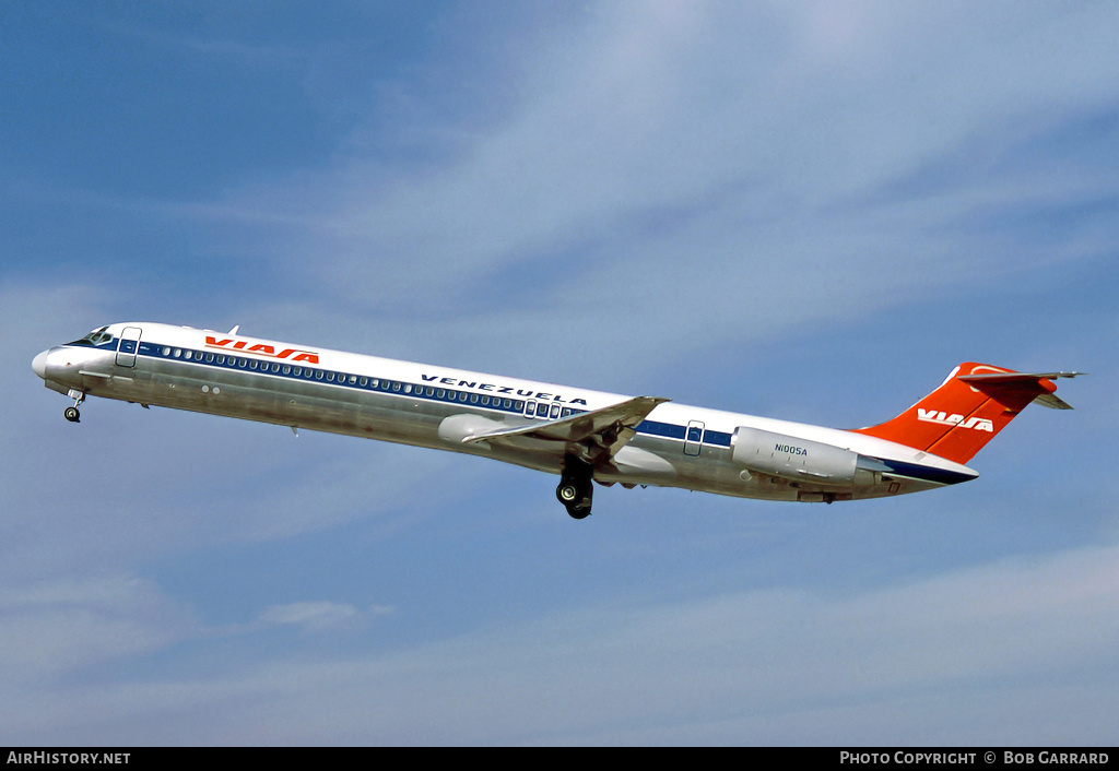 Aircraft Photo of N1005A | McDonnell Douglas MD-82 (DC-9-82) | Viasa | AirHistory.net #35112