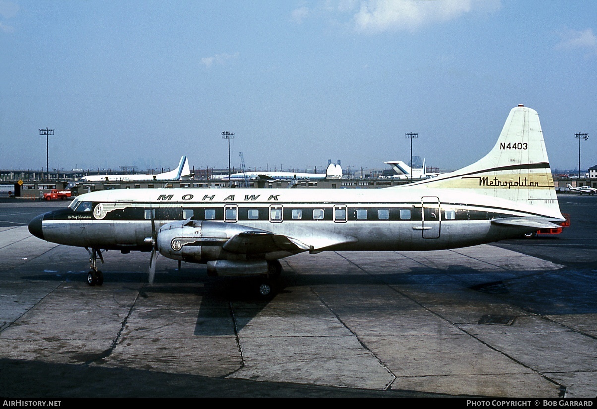 Aircraft Photo of N4403 | Convair 440-54 Metropolitan | Mohawk Airlines | AirHistory.net #35118