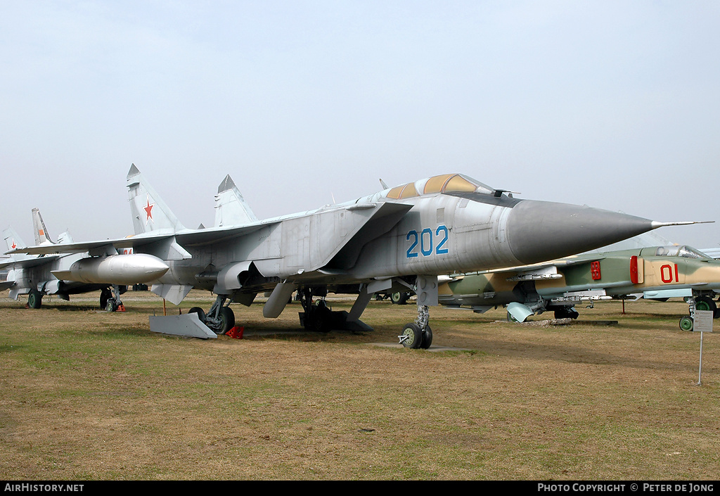 Aircraft Photo of 202 blue | Mikoyan-Gurevich MiG-31 | Russia - Air Force | AirHistory.net #35126