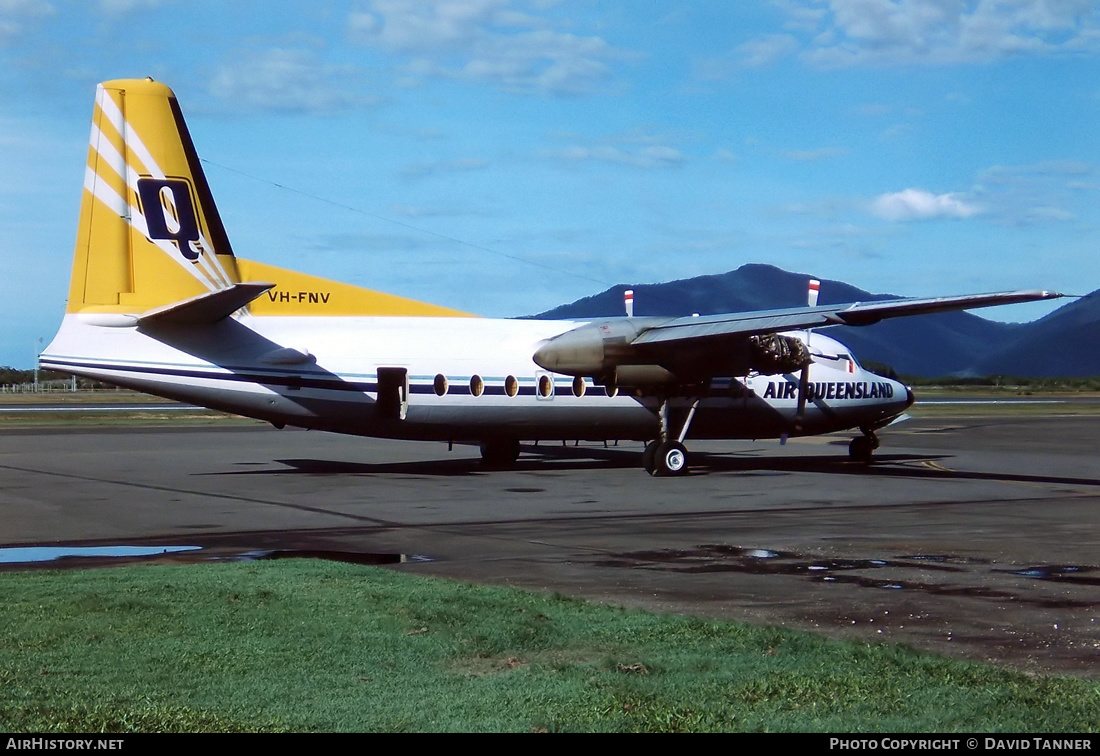 Aircraft Photo of VH-FNV | Fokker F27-200 Friendship | Air Queensland | AirHistory.net #35129