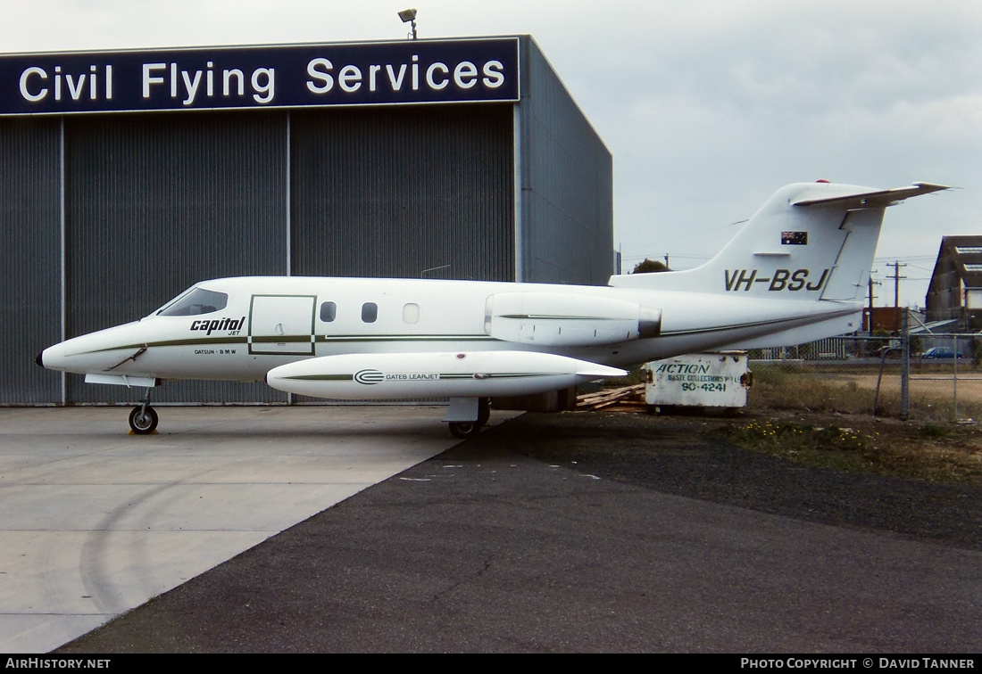 Aircraft Photo of VH-BSJ | Gates Learjet 24D | Capitol Jet | AirHistory.net #35136