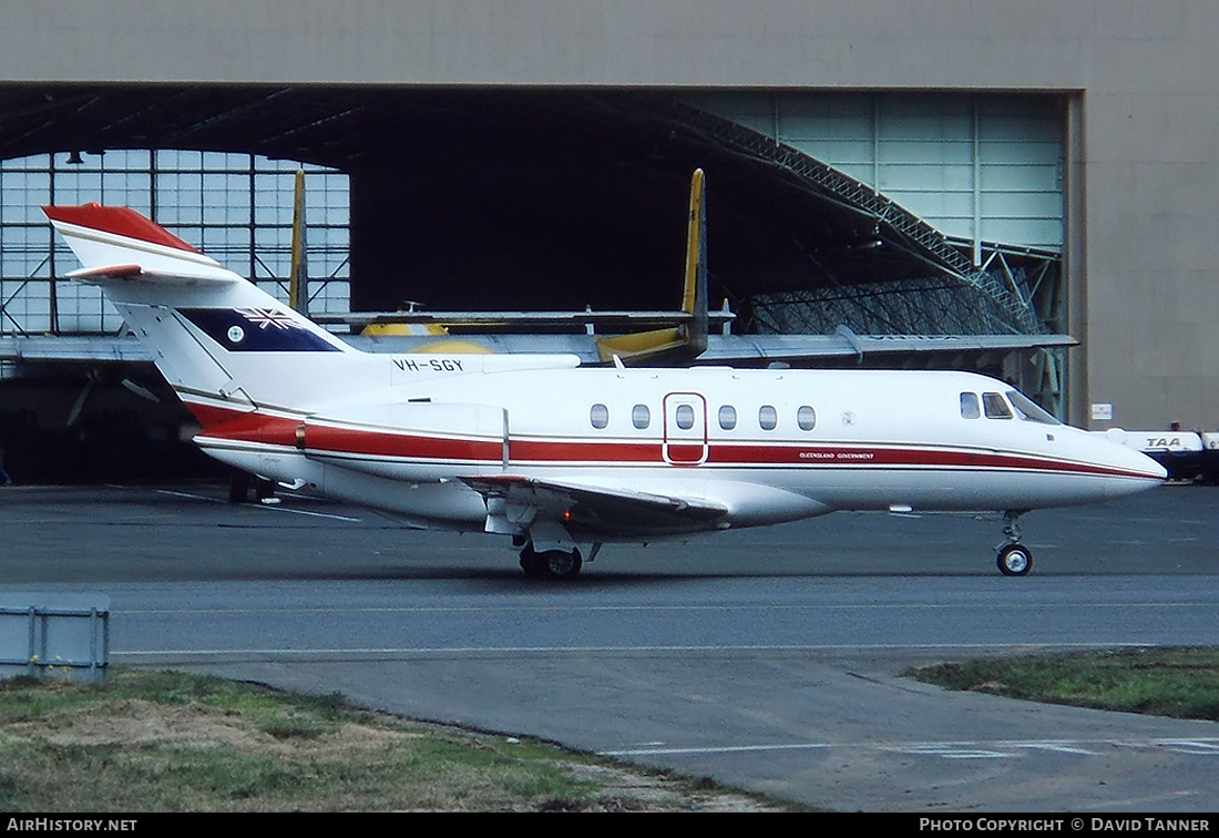 Aircraft Photo of VH-SGY | British Aerospace BAe-125-800A | AirHistory.net #35137