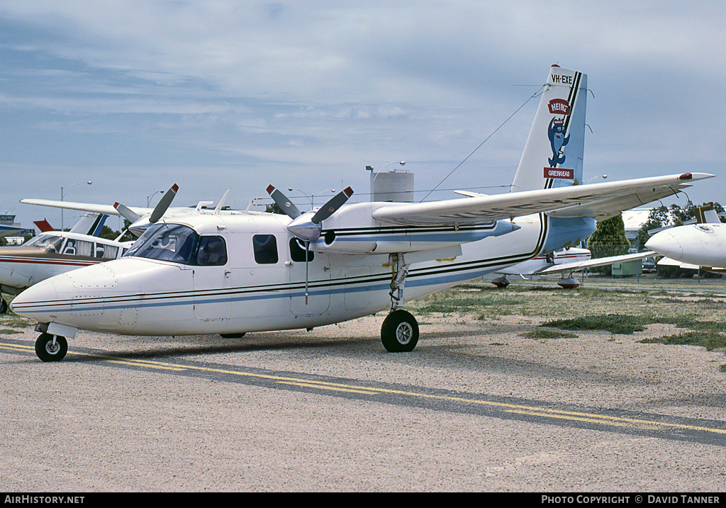 Aircraft Photo of VH-EXE | Aero Commander 500S Shrike Commander | Heinz Greenseas | AirHistory.net #35152