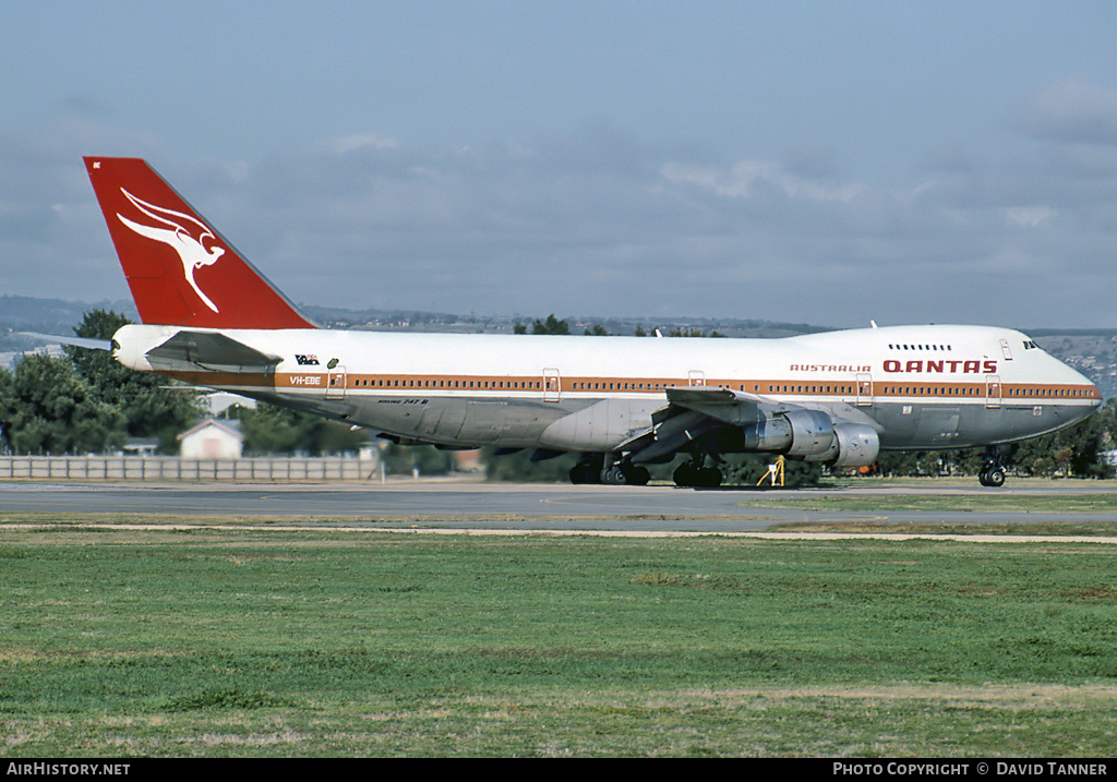 Aircraft Photo of VH-EBE | Boeing 747-238B | Qantas | AirHistory.net #35154