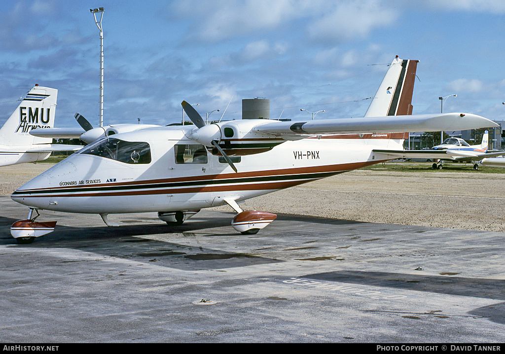 Aircraft Photo of VH-PNX | Partenavia P-68B | O'Connor Airlines | AirHistory.net #35168