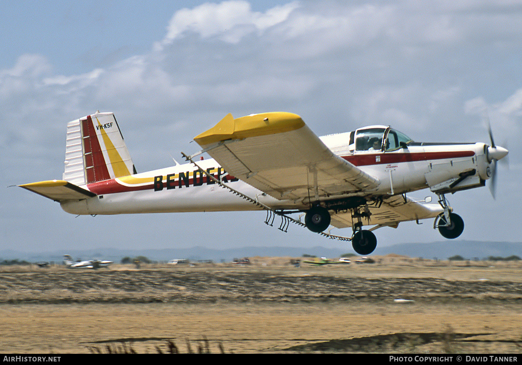 Aircraft Photo of VH-KSF | Fletcher FU-24-950 | Benders Spreading Service | AirHistory.net #35184