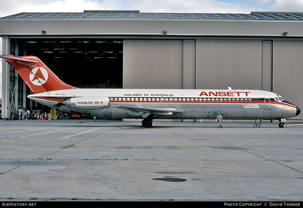 Aircraft Photo of VH-CZJ | McDonnell Douglas DC-9-31 | Ansett Airlines of Australia | AirHistory.net #35203