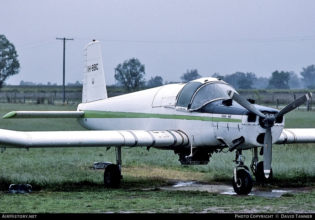 Aircraft Photo of VH-BBG | Fletcher FU-24 | AirHistory.net #35217