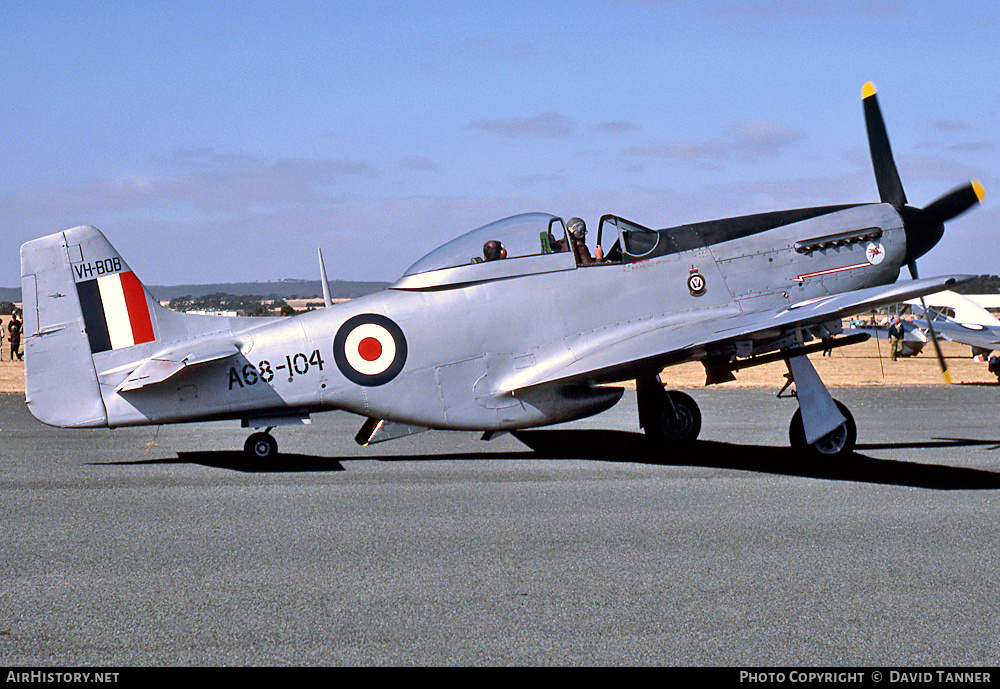 Aircraft Photo of VH-BOB / A68-104 | Commonwealth CA-18 Mustang 21 (P-51D) | Australia - Air Force | AirHistory.net #35244