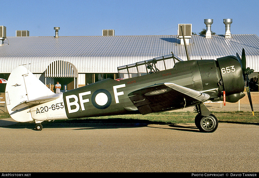 Aircraft Photo of VH-BFF / A20-653 | Commonwealth CA-16 Wirraway Mk3 | Australia - Air Force | AirHistory.net #35250