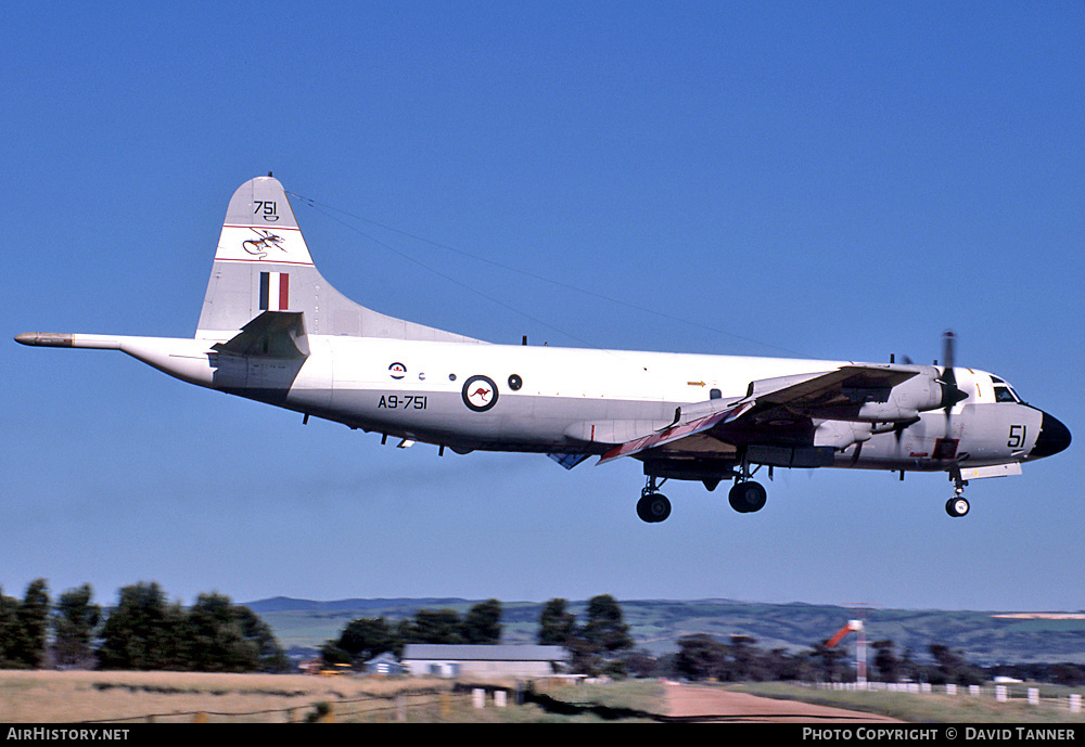 Aircraft Photo of A9-751 | Lockheed P-3C Orion | Australia - Air Force | AirHistory.net #35254