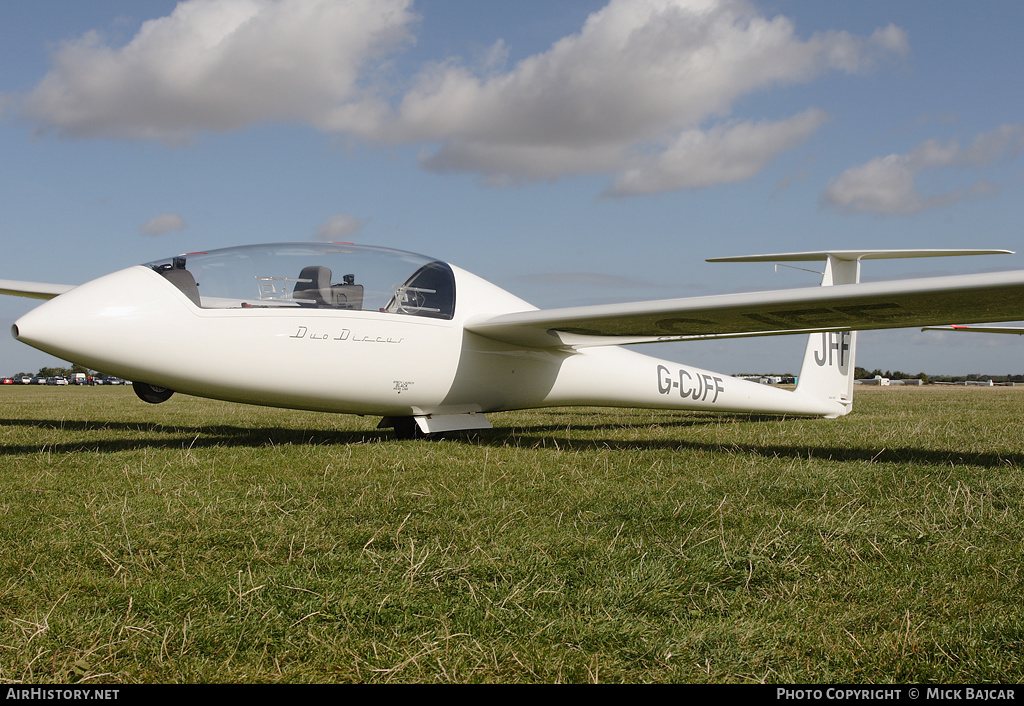 Aircraft Photo of G-CJFF | Schempp-Hirth Duo Discus | AirHistory.net #35266