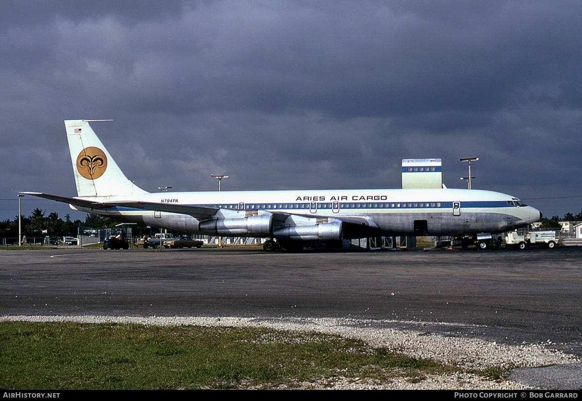 Aircraft Photo of N794PA | Boeing 707-321C | Aries Air Cargo | AirHistory.net #35288