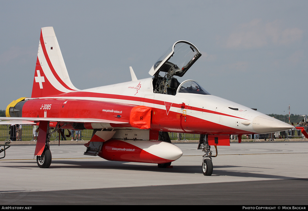 Aircraft Photo of J-3085 | Northrop F-5E Tiger II | Switzerland - Air Force | AirHistory.net #35306