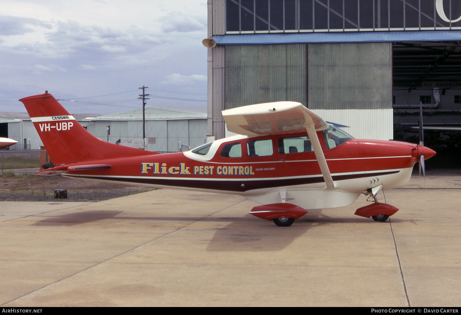 Aircraft Photo of VH-UBP | Cessna P206D Super Skylane | Flick Pest Control | AirHistory.net #35310