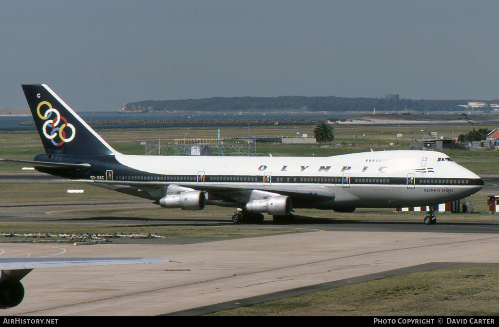 Aircraft Photo of SX-OAC | Boeing 747-212B | Olympic | AirHistory.net #35317