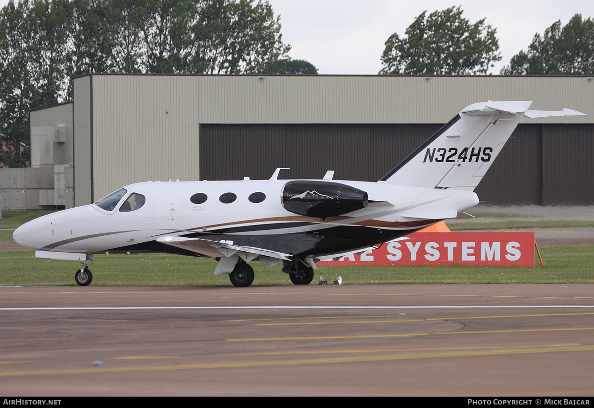 Aircraft Photo of N324HS | Cessna 510 Citation Mustang | AirHistory.net #35320