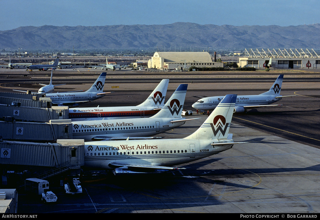 Aircraft Photo of N709AW | Boeing 737-112 | America West Airlines | AirHistory.net #35325